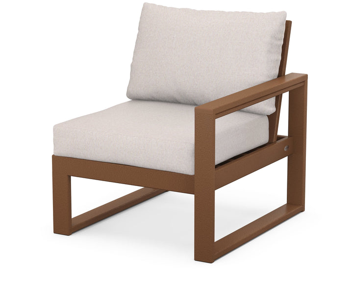 POLYWOOD® EDGE Modular Right Arm Chair