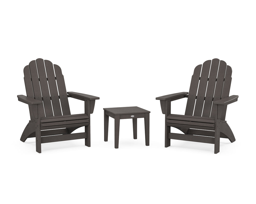 POLYWOOD® 3-Piece Vineyard Grand Adirondack Set
