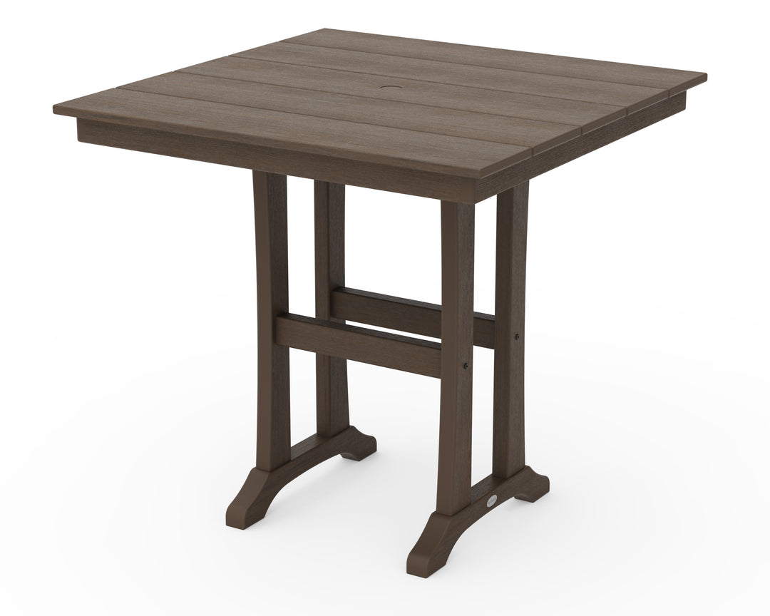 POLYWOOD® Farmhouse Trestle 37" Counter Table