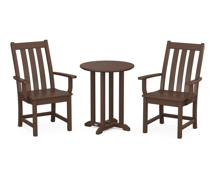POLYWOOD® Vineyard 3-Piece Round Bistro Dining Set