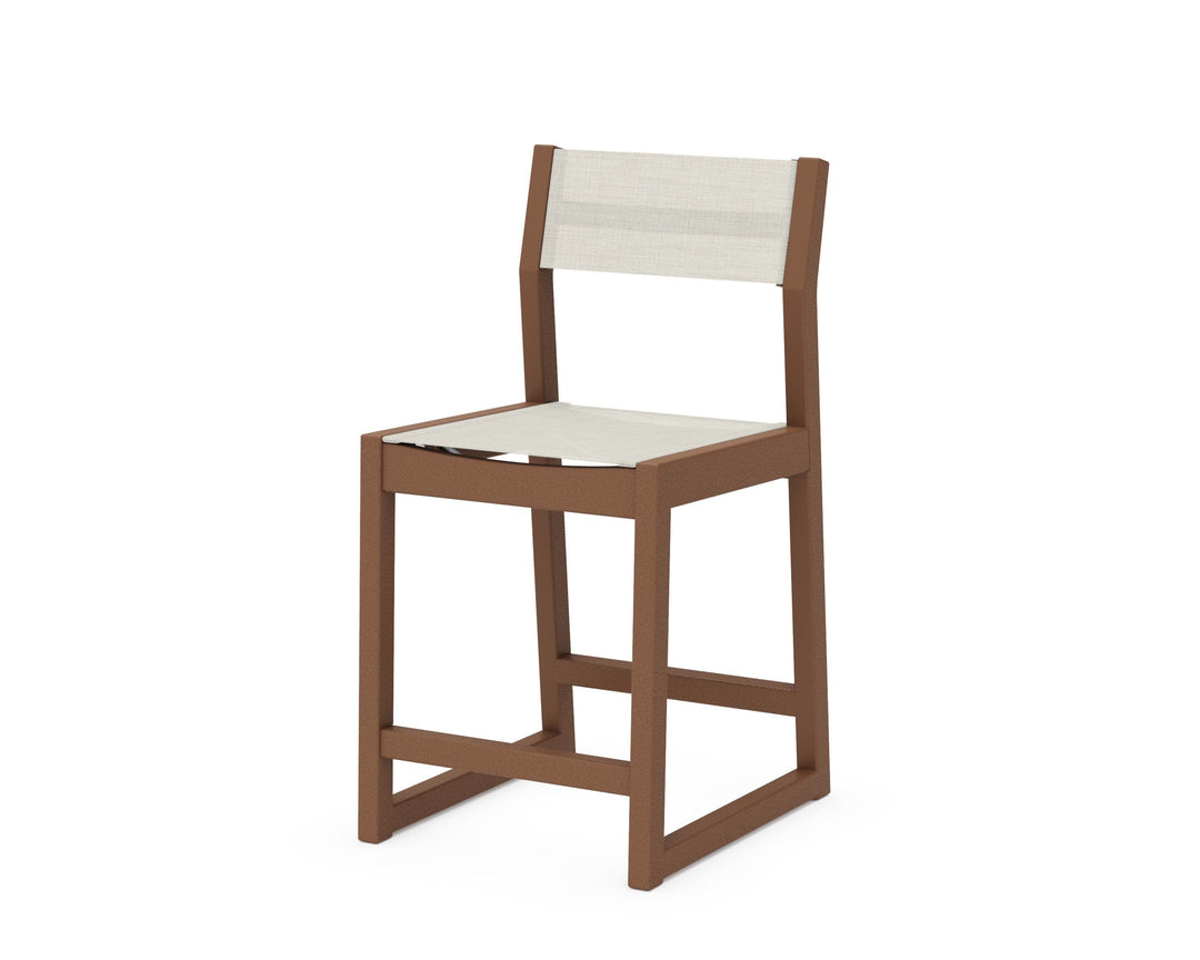 POLYWOOD® EDGE Sling Counter Side Chair