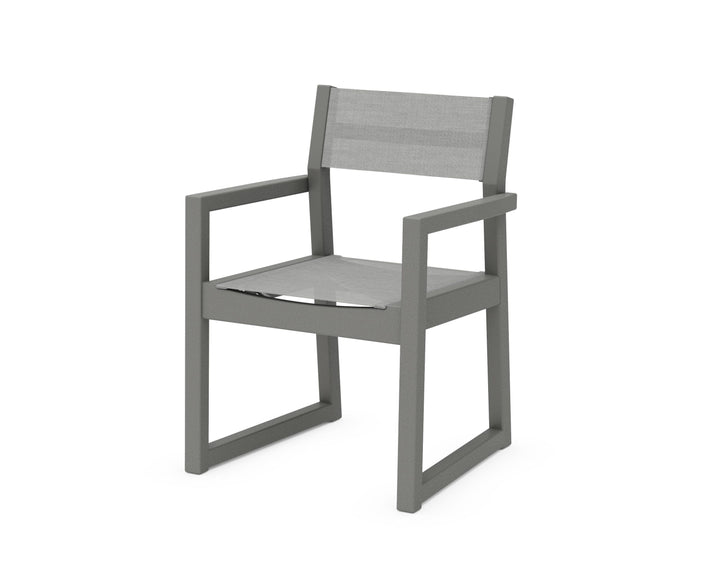 POLYWOOD® EDGE Sling Dining Arm Chair