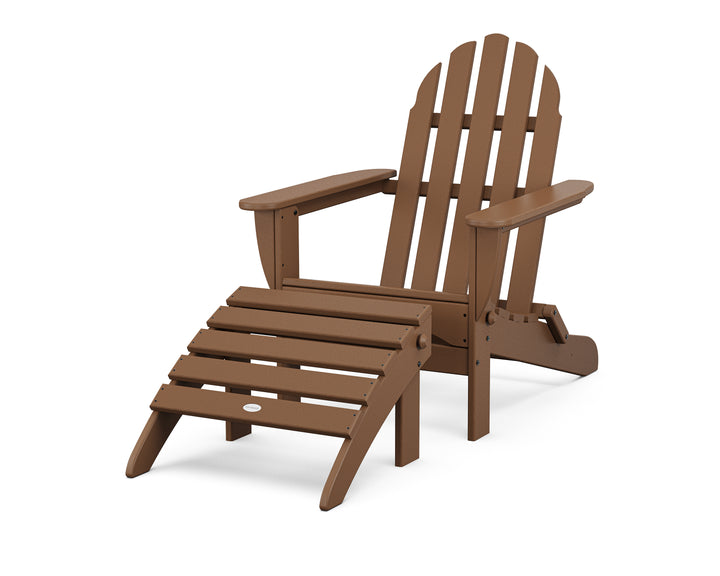 POLYWOOD® Classic Adirondack 2-Piece Set