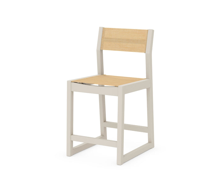 POLYWOOD® EDGE Sling Counter Side Chair