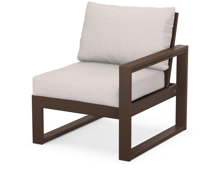 POLYWOOD® EDGE Modular Right Arm Chair