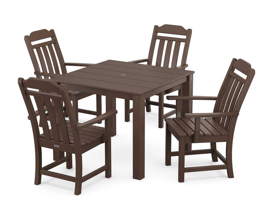 Country Living Cottage 5-Piece Parsons Dining Set
