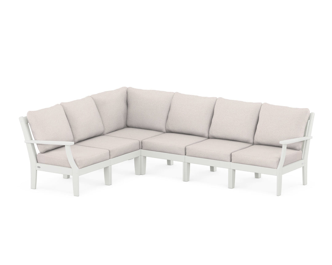 POLYWOOD® Braxton Modular 6-Piece Deep Seating Set