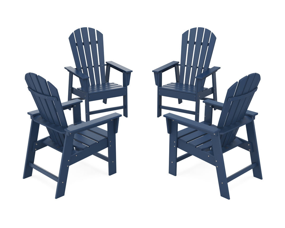 POLYWOOD® 4-Piece South Beach Casual Chair Conversation Set