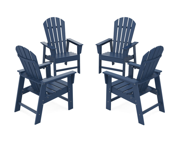 POLYWOOD® 4-Piece South Beach Casual Chair Conversation Set
