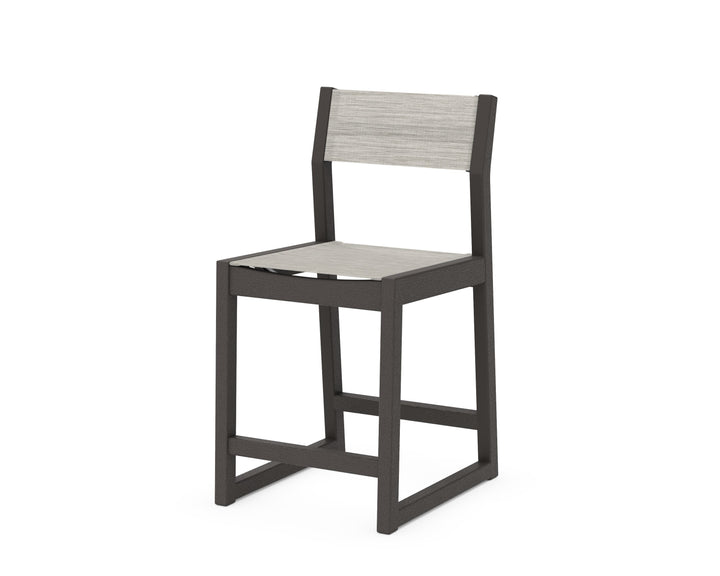 POLYWOOD® EDGE Sling Counter Side Chair