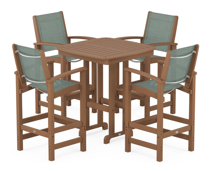 POLYWOOD® Coastal 5-Piece Bar Set