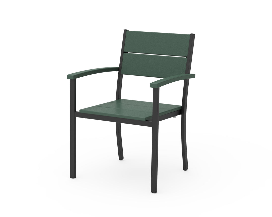 POLYWOOD® Main Street Stacking Dining Arm Chair