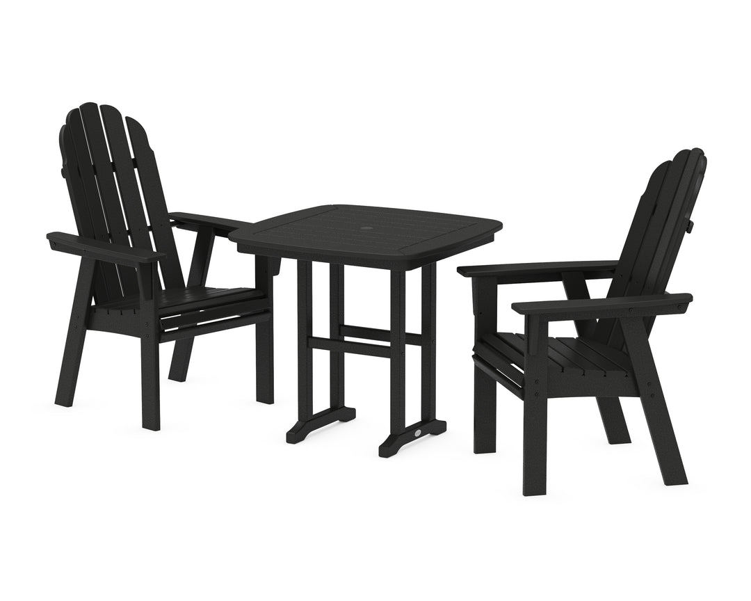 POLYWOOD® Vineyard Adirondack 3-Piece Dining Set