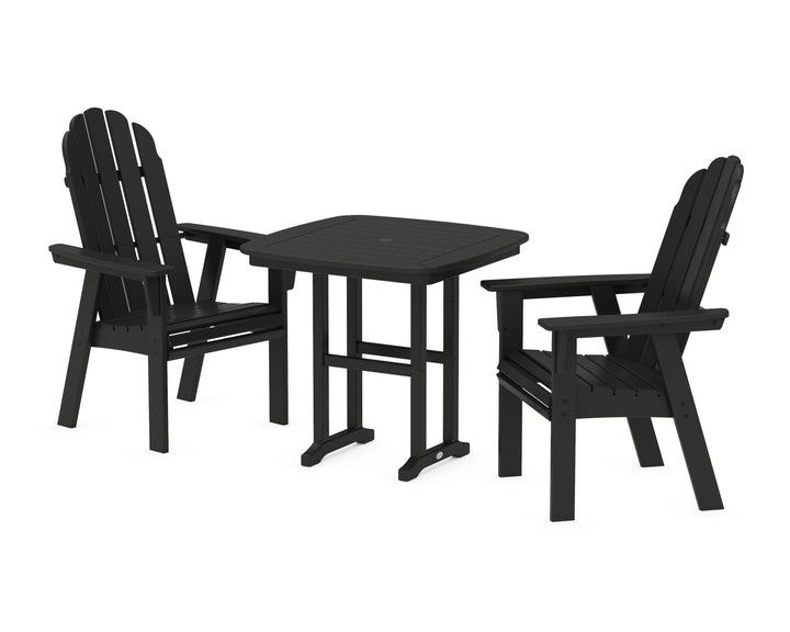 POLYWOOD® Vineyard Adirondack 3-Piece Dining Set