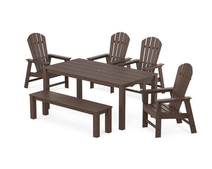POLYWOOD® South Beach 6-Piece Parsons Dining Set with Bench