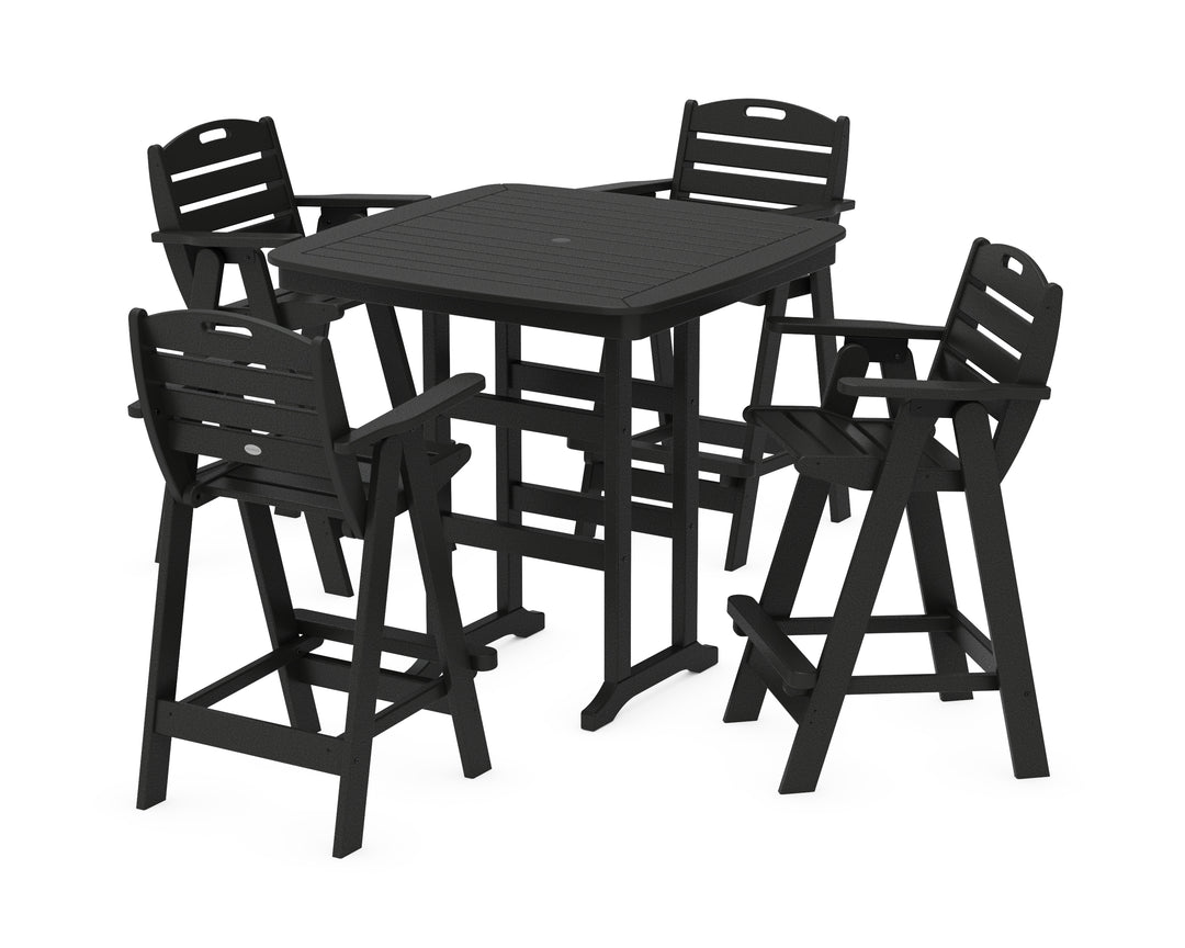 POLYWOOD® Nautical 5-Piece Bar Set