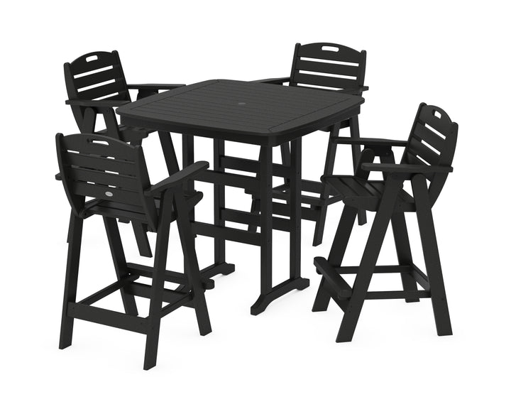 POLYWOOD® Nautical 5-Piece Bar Set
