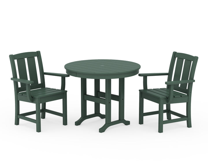 POLYWOOD® Mission 3-Piece Farmhouse Dining Set