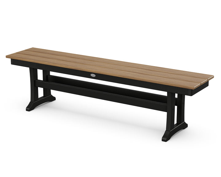 POLYWOOD® Farmhouse Trestle 65" Bench
