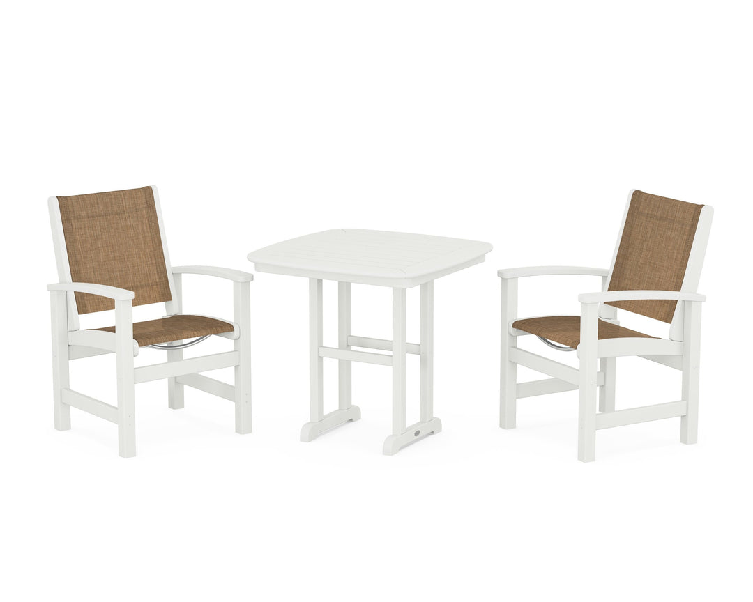 POLYWOOD® Coastal 3-Piece Dining Set