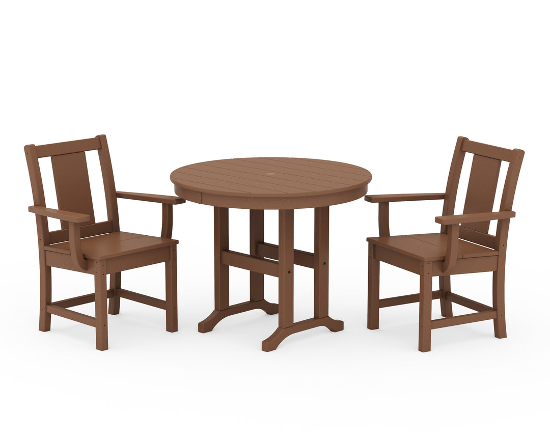 POLYWOOD® Prairie 3-Piece Farmhouse Dining Set