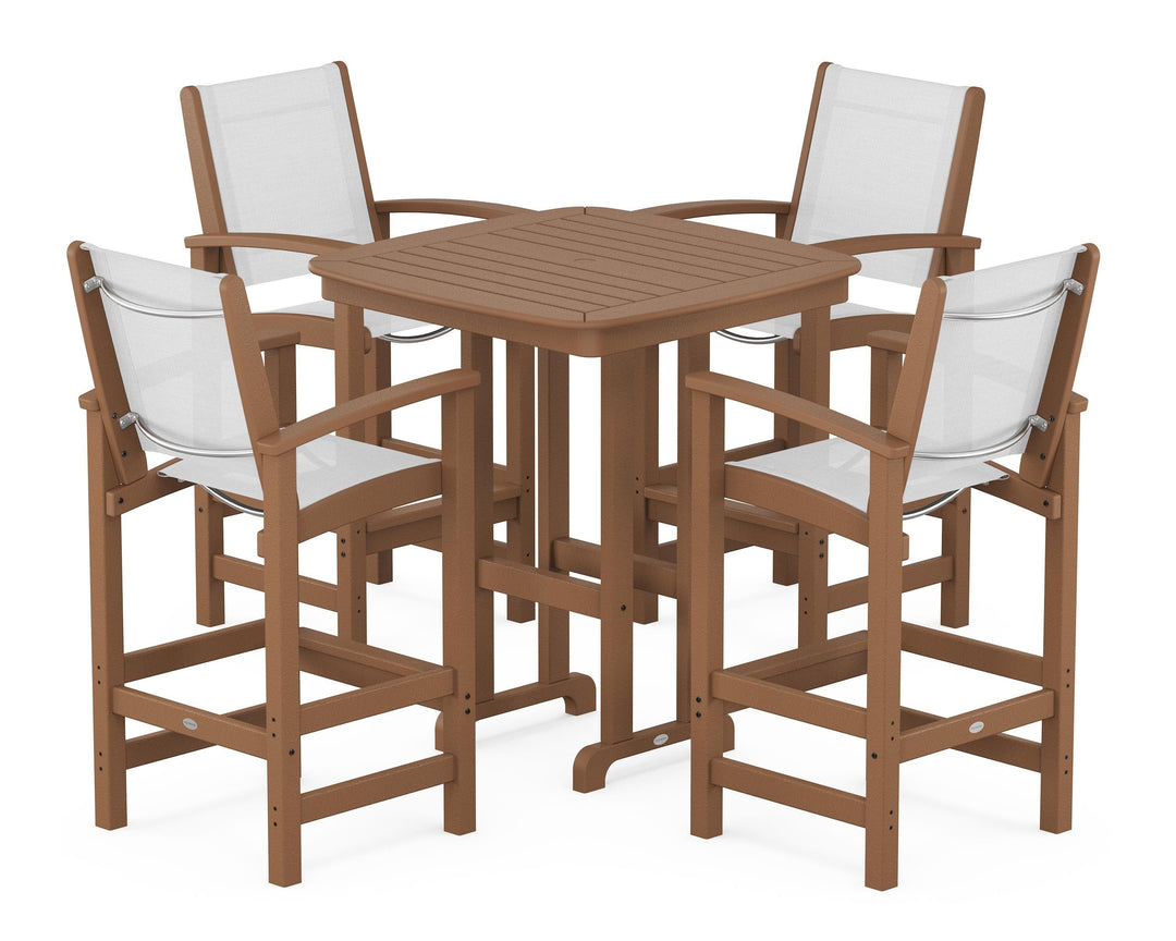 POLYWOOD® Coastal 5-Piece Bar Set