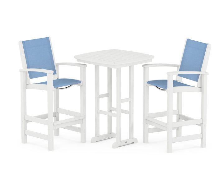 POLYWOOD® Coastal 3-Piece Bar Set