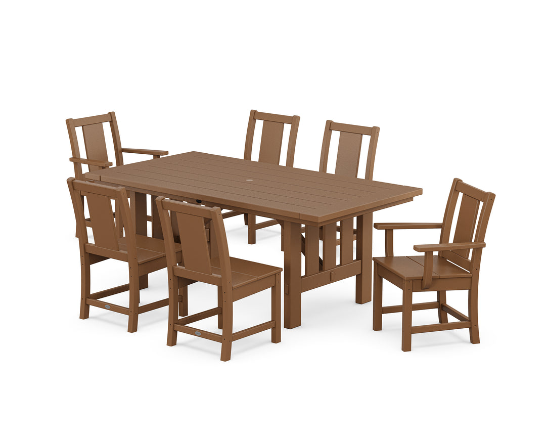 POLYWOOD® Prairie 7-Piece Dining Set with Mission Table