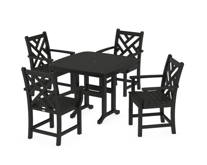 POLYWOOD® Chippendale 5-Piece Dining Set