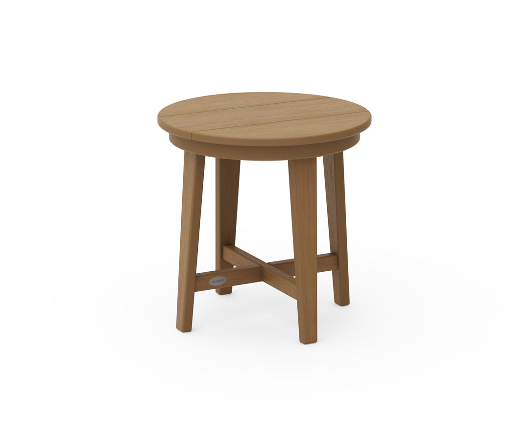 POLYWOOD® Newport 19" Round End Table