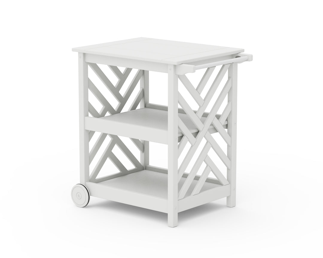 POLYWOOD® Chippendale Bar Cart