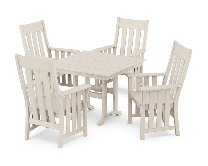 Martha Stewart by POLYWOOD® Acadia 5-Piece Farmhouse Dining Set