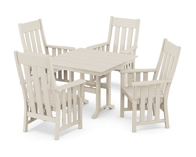 Acadia 5-Piece Farmhouse Dining Set