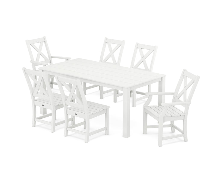 POLYWOOD® Braxton 7-Piece Parsons Dining Set