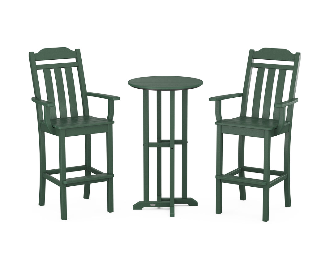 Country Living Cottage 3-Piece Farmhouse Bar Set