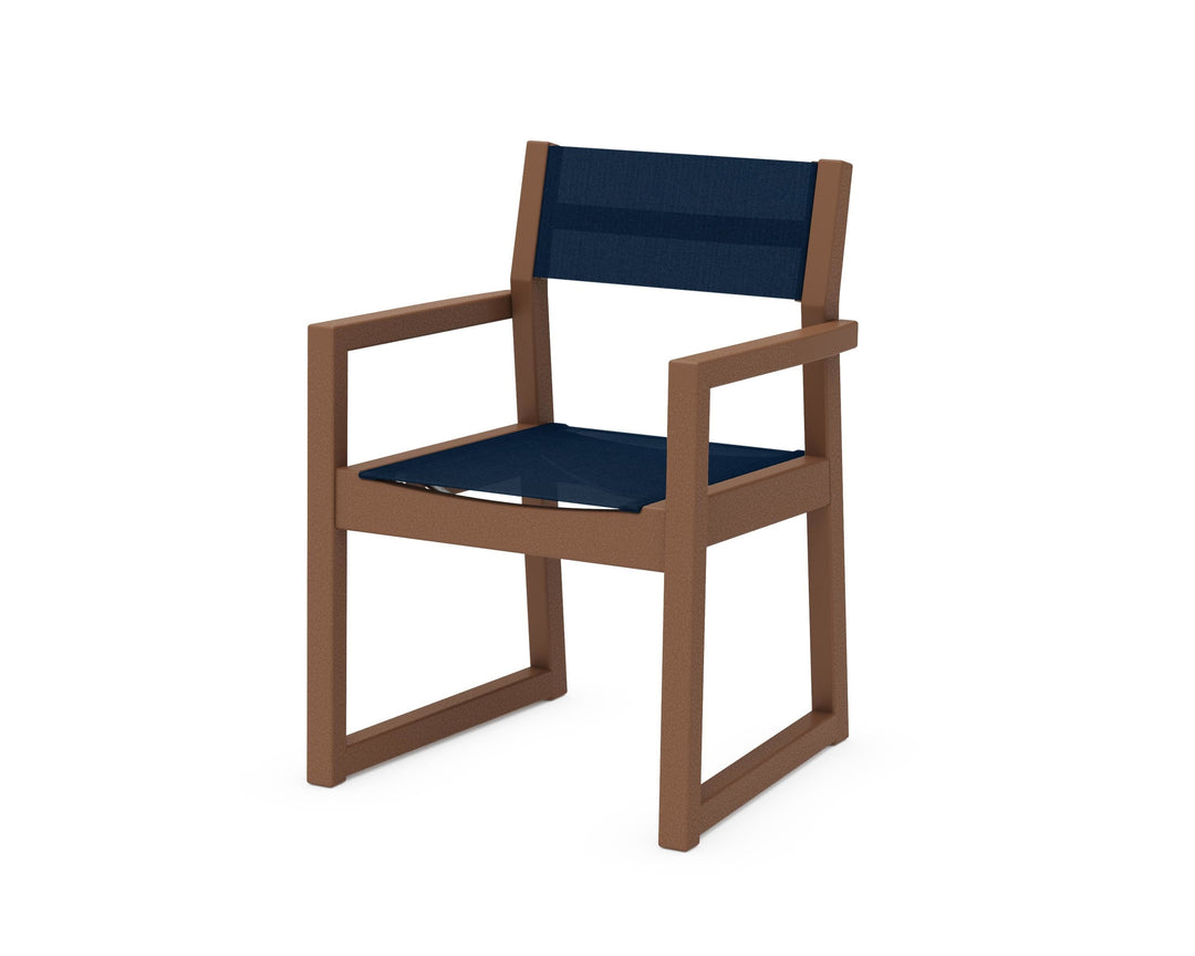 POLYWOOD® EDGE Sling Dining Arm Chair