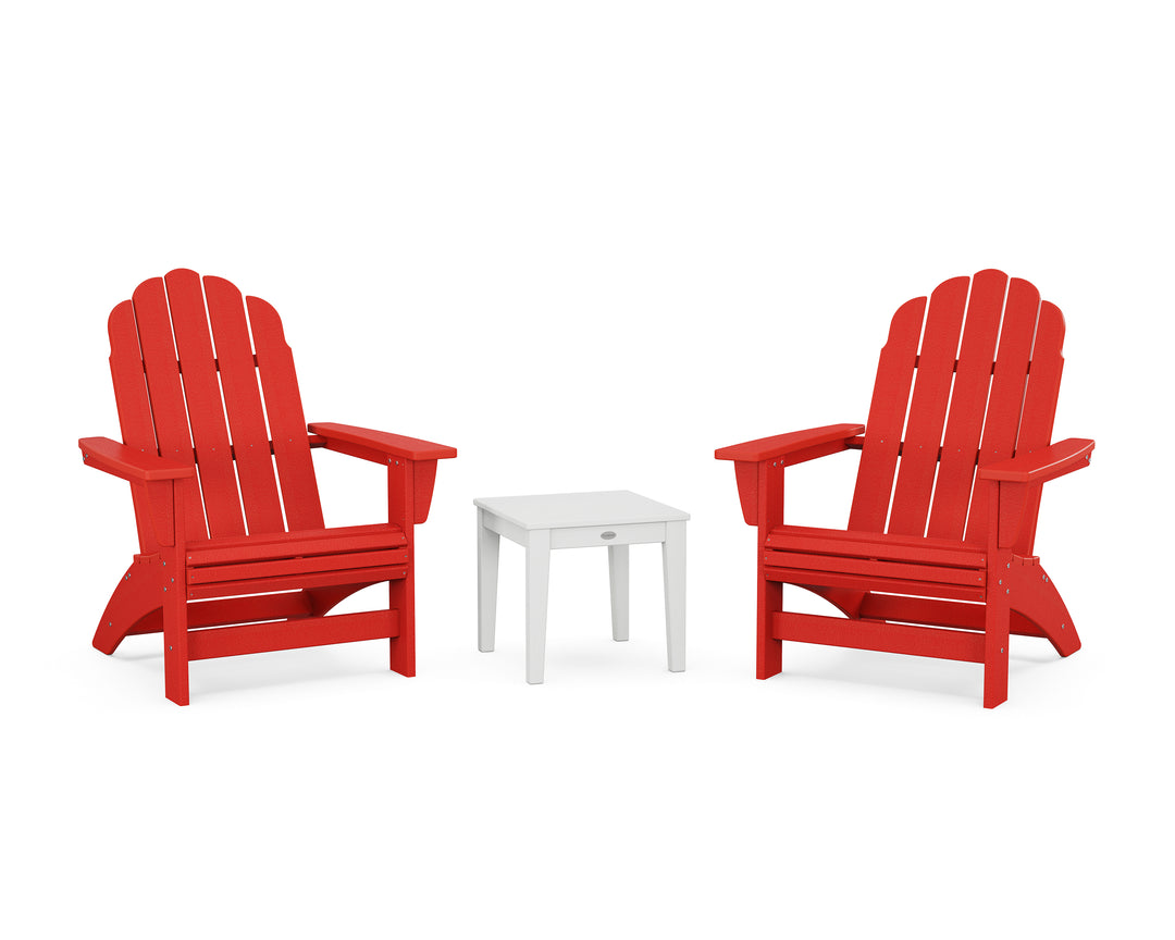 POLYWOOD® 3-Piece Vineyard Grand Adirondack Set