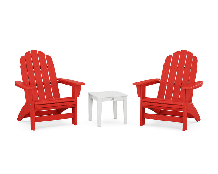 POLYWOOD® 3-Piece Vineyard Grand Adirondack Set