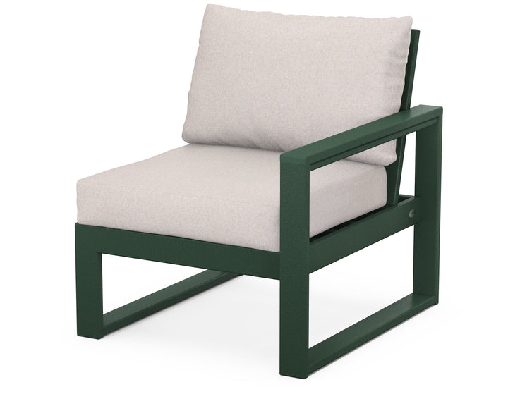 POLYWOOD® EDGE Modular Right Arm Chair