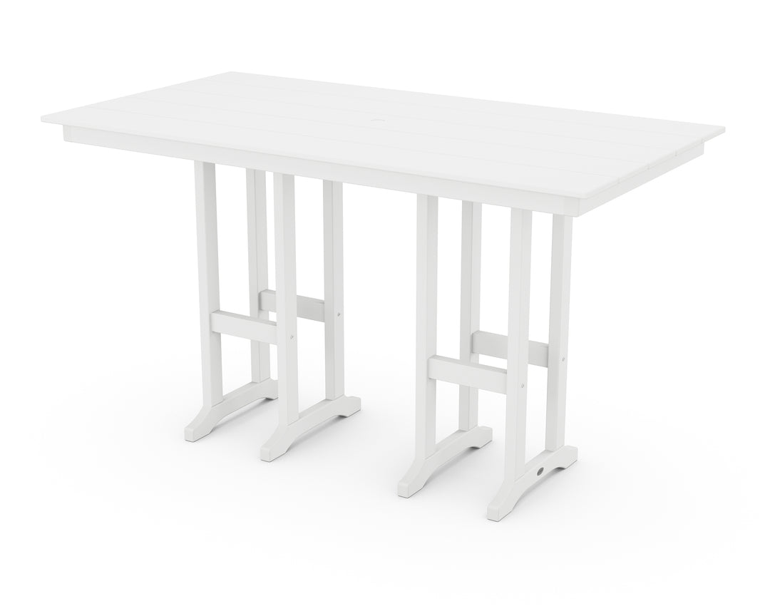 POLYWOOD® Farmhouse 37" x 72" Bar Table
