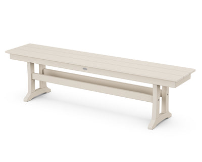 Farmhouse Trestle 65" Bench