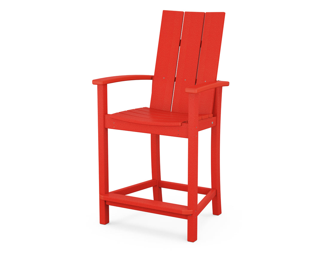 POLYWOOD® Modern Adirondack Counter Chair