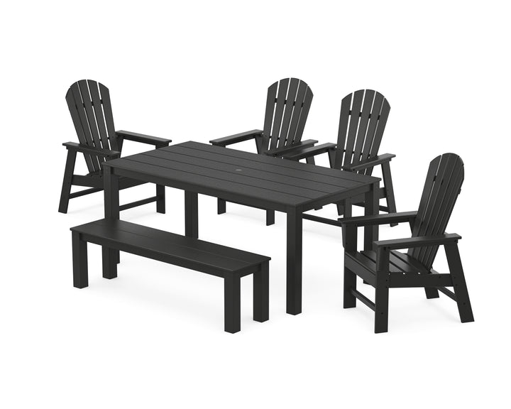 POLYWOOD® South Beach 6-Piece Parsons Dining Set with Bench
