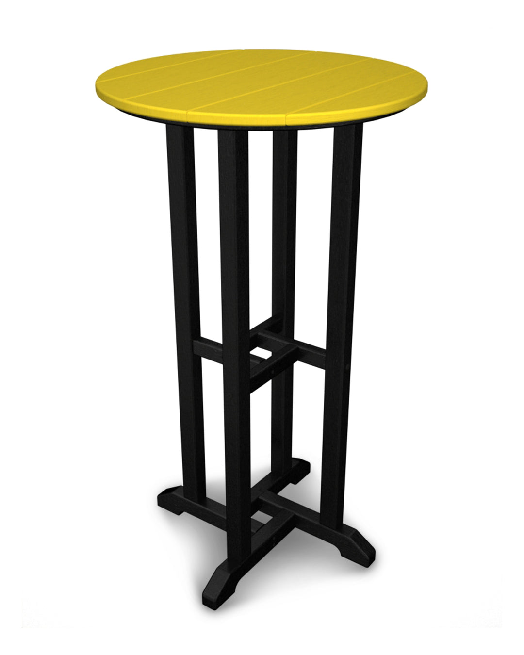 POLYWOOD® Contempo 24" Round Bar Table