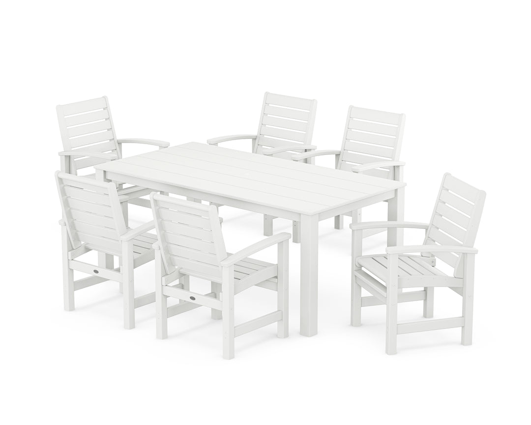 POLYWOOD® Signature 7-Piece Parsons Dining Set