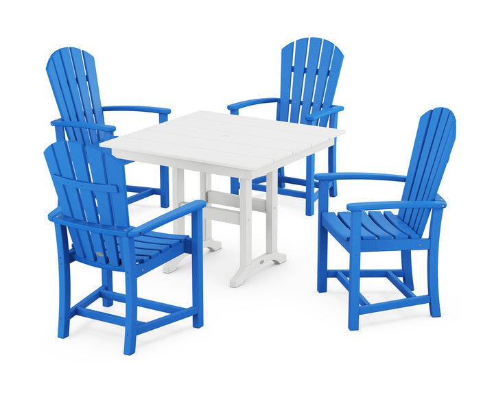 POLYWOOD® Palm Coast 5-Piece Farmhouse Dining Set
