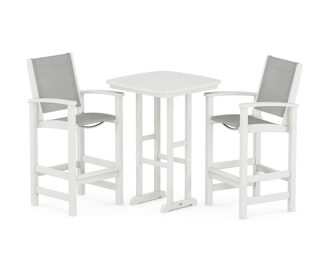 POLYWOOD® Coastal 3-Piece Bar Set