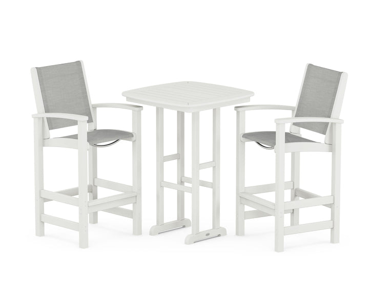 POLYWOOD® Coastal 3-Piece Bar Set