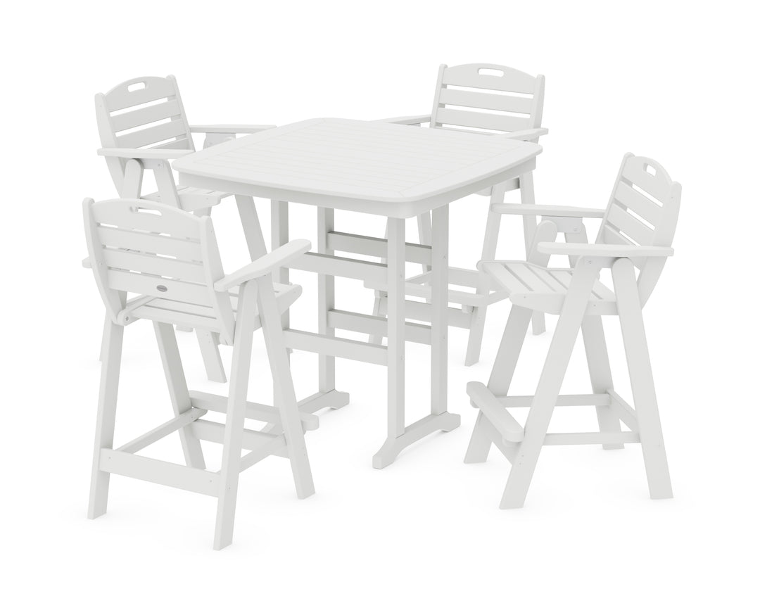 POLYWOOD® Nautical 5-Piece Bar Set