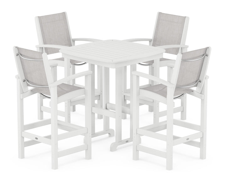 POLYWOOD® Coastal 5-Piece Bar Set